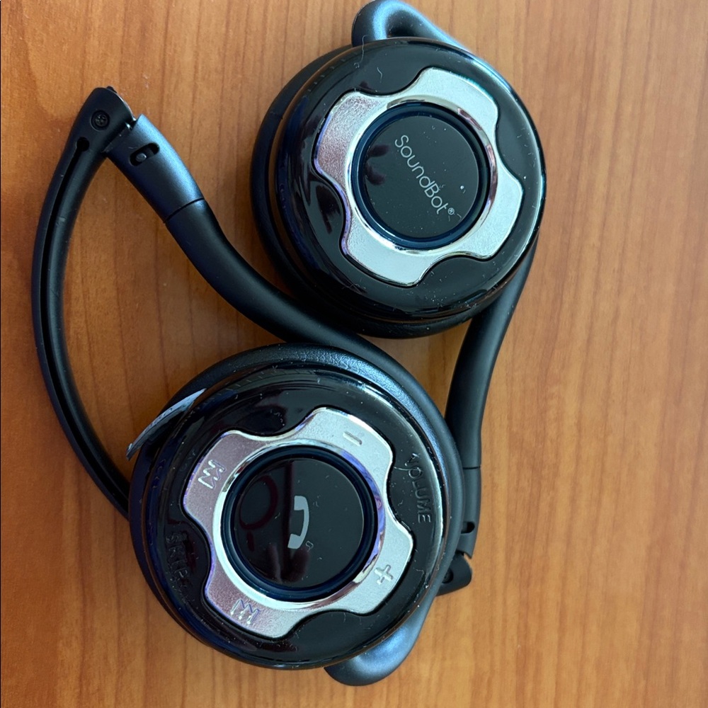 NIB SB220i Wireless Bluetooth Headphones - Black - Picture 11 of 11